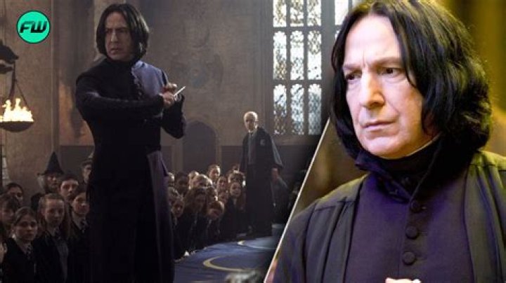 Alan Rickman Dead &lsquo;Harry Potter' Professor Snape Actor Dies, Aged 69