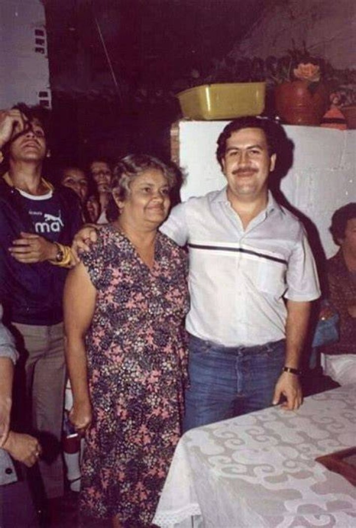 Bogota, Colombia Hermilda Gaviria de Escobar, the mother of Pablo