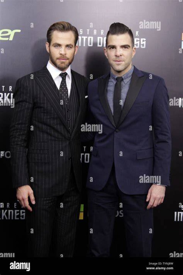 Chris Pine & Zachary Quinto 'Star Trek Into Darkness' Sydney Photo