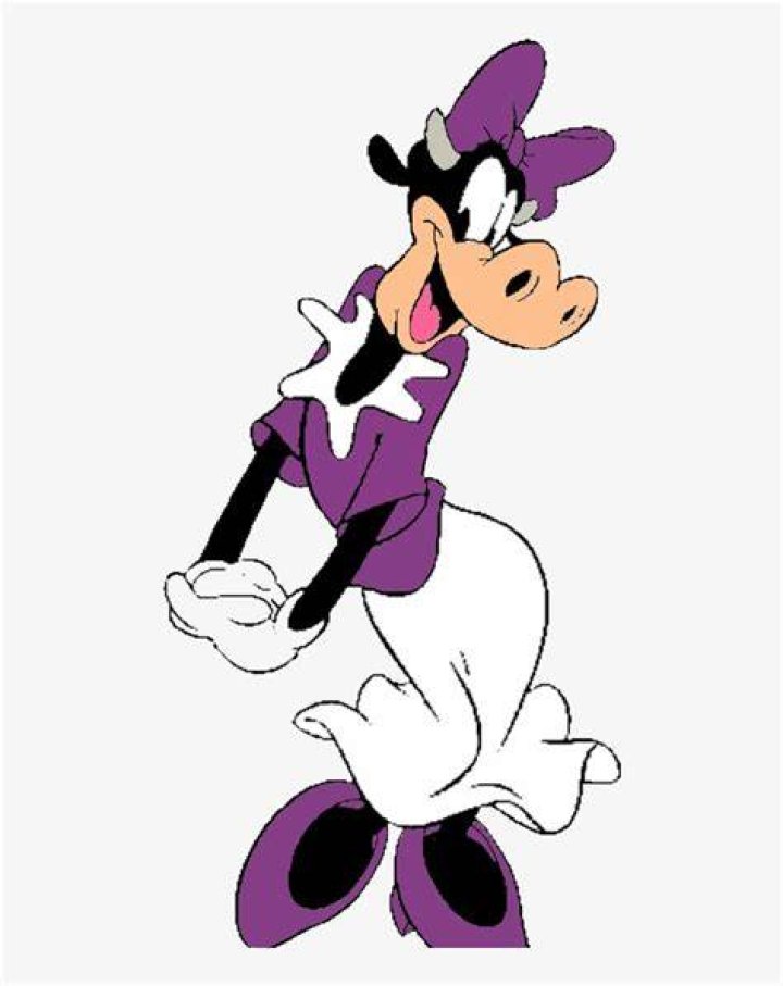 Clarabelle Cow Png File Clarabella Disney Transparent PNG 593x952