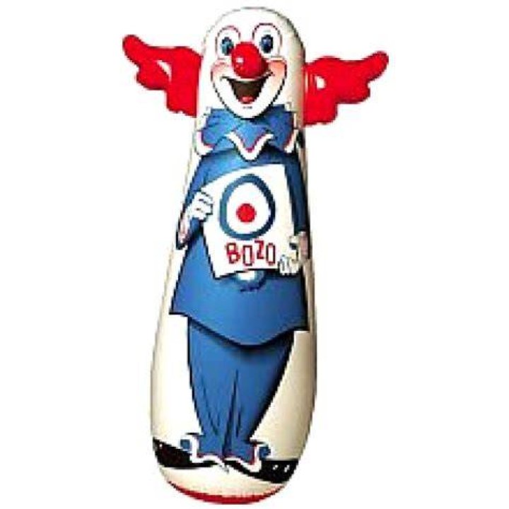 Classic 46 inches BOZO Bop Bag RYSELTOYS