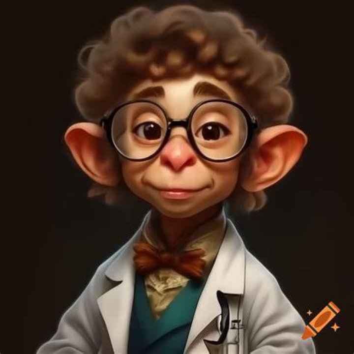 dwarf scientist of 1 9 century, oldman with mustach, Stable Diffusion