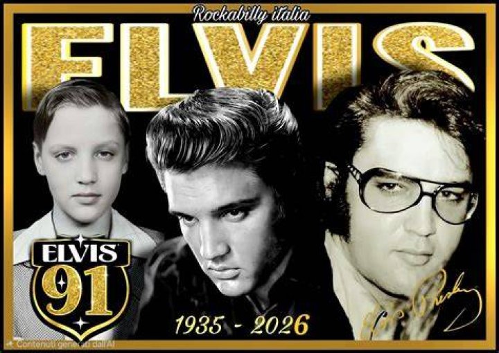 Elvis "died" 33 years ago today How do you think he's celebrating