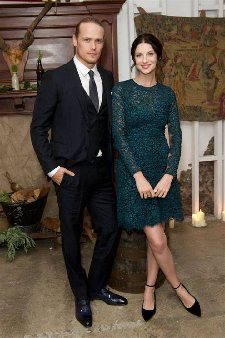Exclusive Caitriona Balfe & Sam Heughan on choreography and rewards