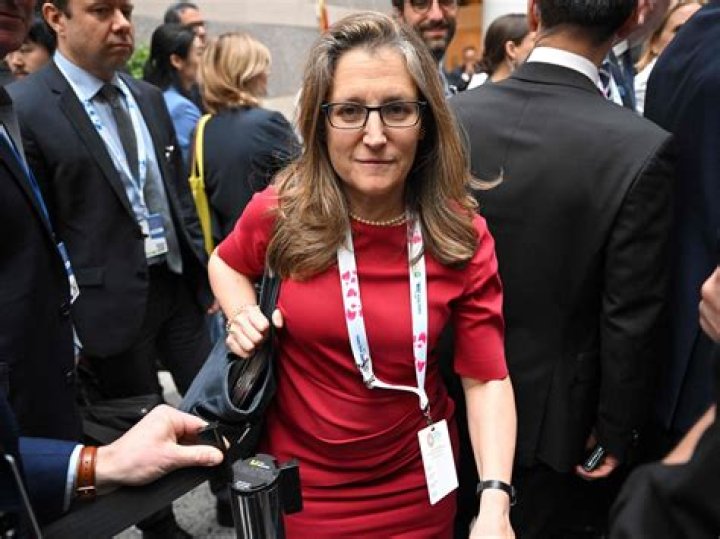 GOLDSTEIN Someone tell Freeland she&rsquo;s not like the average...