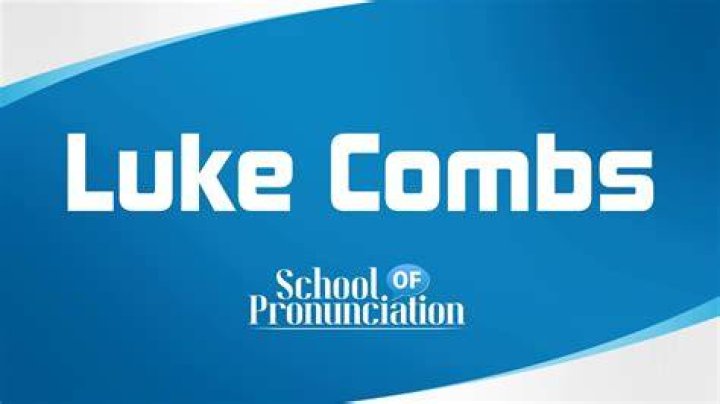 How to Pronounce Luke Combs YouTube