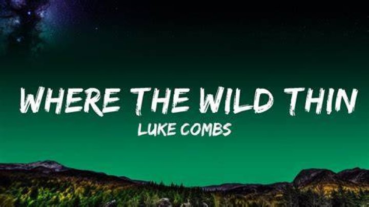 Luke Combs &ldquo;Where The Wild Things Are&rdquo; Songs Crownnote