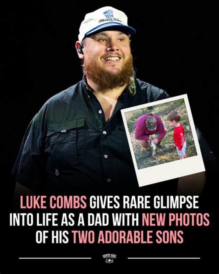 Luke Combs Shows Off Adorable Newborn Son Tex YouTube