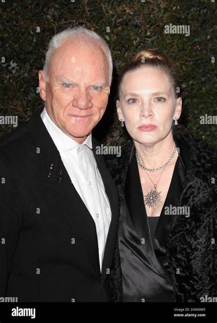 MALCOLM MCDOWELL & KELLEY KUHR GANGSTER NO.1 FILM PREMIERE HOLLYWOOD
