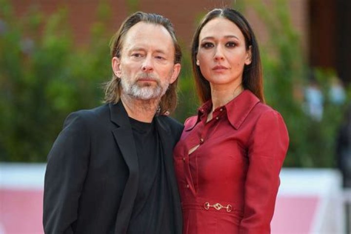 Thom Yorke, Wife Dajana Roncione Attend Rome Film Festival