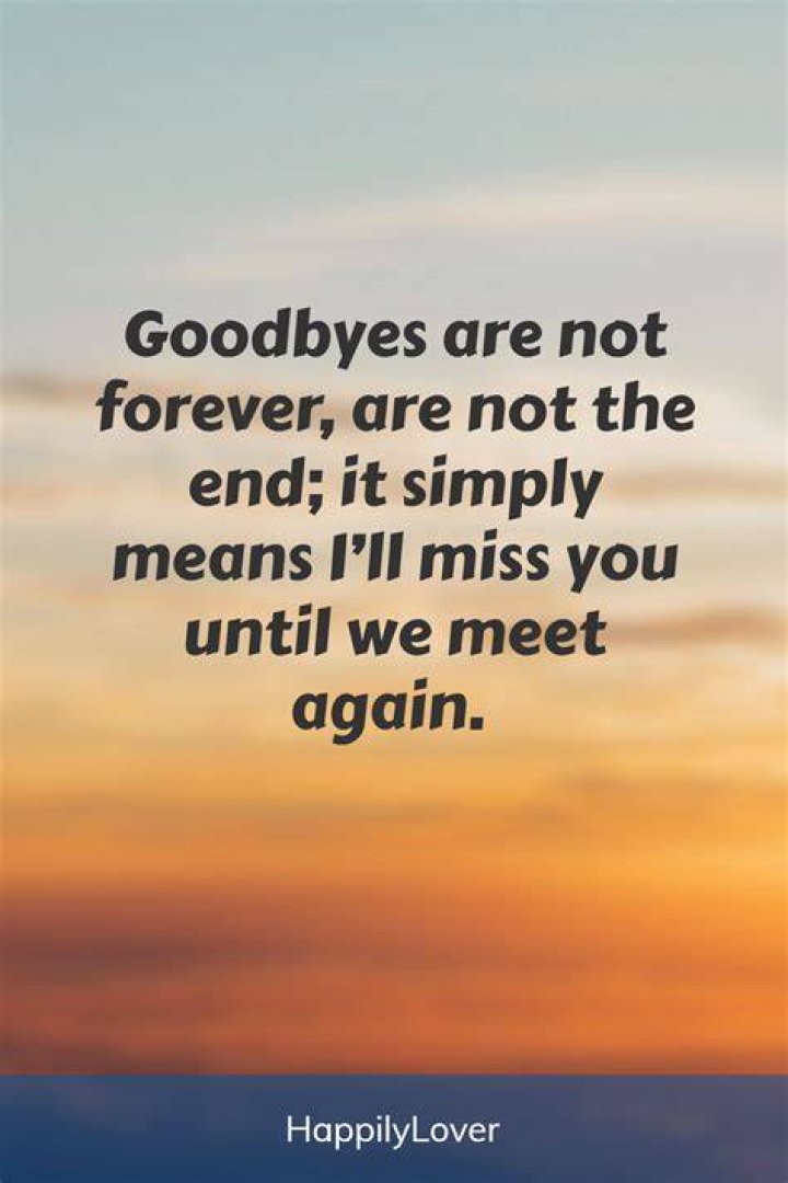 Unforgettable Words: Unexpected Goodbye Quotes To Ease Your Sorrow