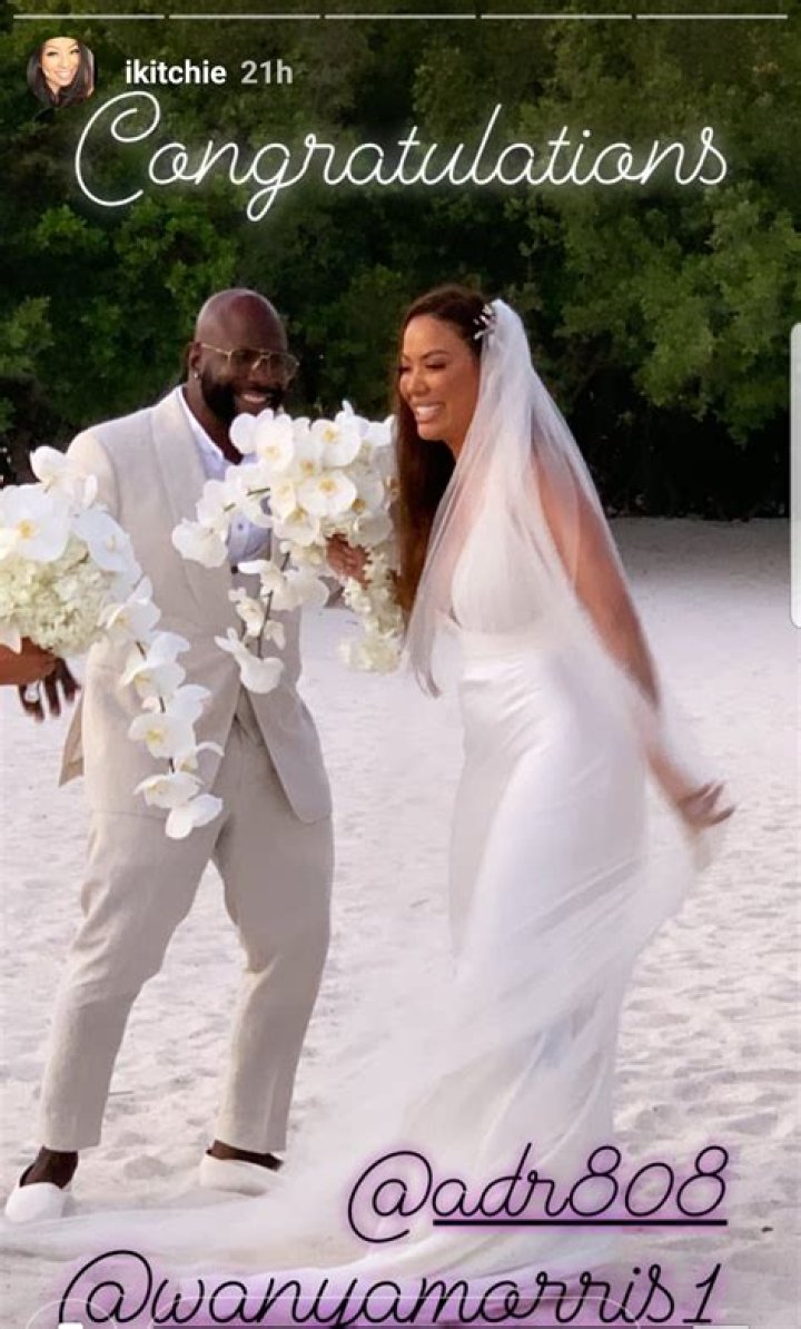 Wedding Bells Wanya Morris Of Boyz II Men Marries Bride Amber Reyes In